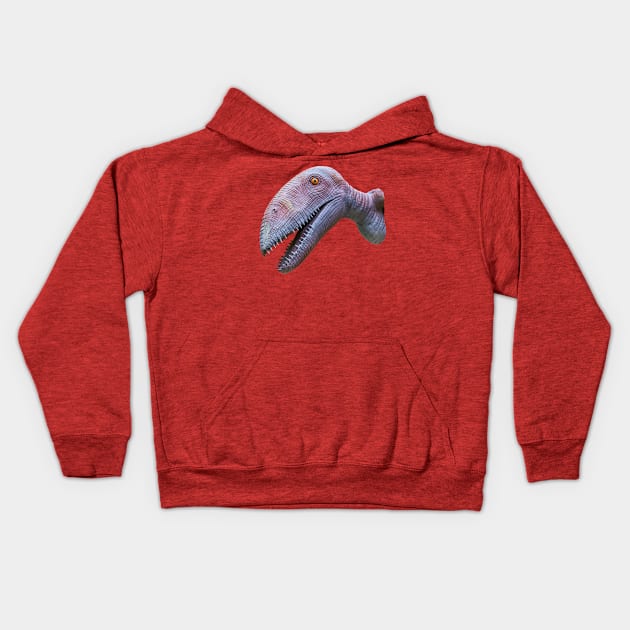 A flying dinosaur called Dimorphodon Kids Hoodie by dalyndigaital2@gmail.com